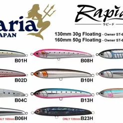 Maria Rapido 160mm 50 Gram Floating Lure