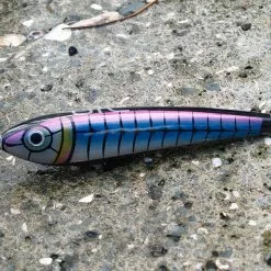 OTL On Top Lures 175mm 75 Gram Chop Stickbait -Reels Shop Black Current sized 1