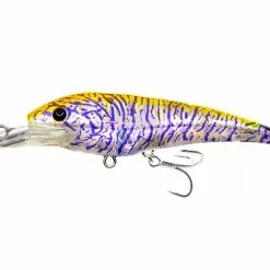 Nomad DTX Minnow Floating 85mm -Reels Shop DTX85 F HPSRHOLOGRAPHICPURPLESHRIMP