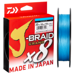 Daiwa J-Braid Grand 8 Island Blue 300yds