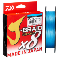 Daiwa J-Braid Grand 8 Island Blue 3000yds