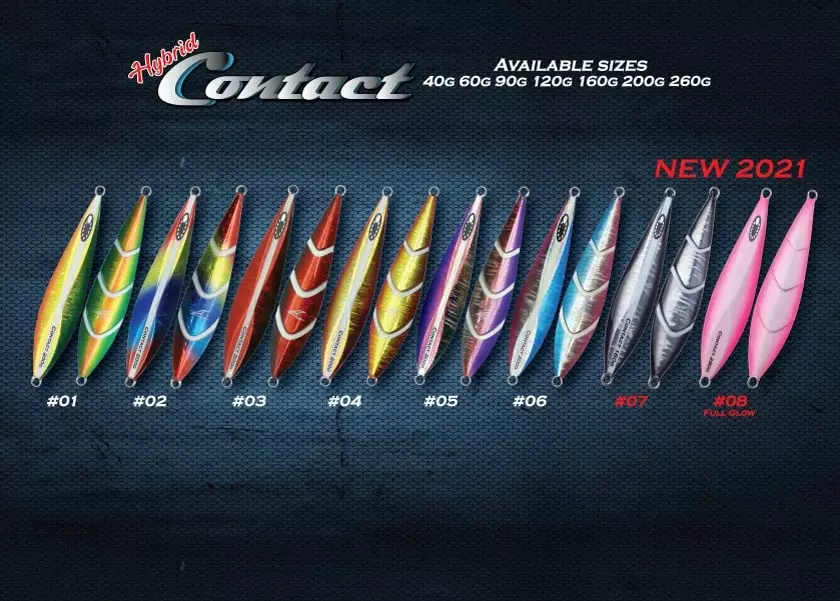 OCEAN’S LEGACY HYBRID CONTACT JIG RIGGED 120G 3 OCEAN’S LEGACY HYBRID CONTACT JIG RIGGED 120G