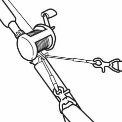 Black Magic Light Tackle Harness Adaptor -Reels Shop LTADAPT illustration web 2021
