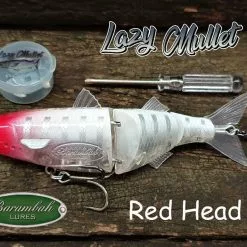 BARAMBAH LURES LAZY MULLET 150MM -Reels Shop Lazy Mullet Red Head 8e47a04e b236 4b30 b137 3cf689f86374 1024x1024