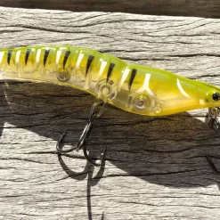 MMD SPLASH PRAWN 95MM -Reels Shop Lime tiger