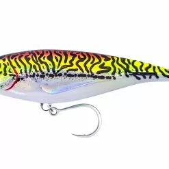Nomad Madscad 150mm Sinking Stickbait -Reels Shop MADSCAD150 COMCHARTEUSEORANGEMACKEREL