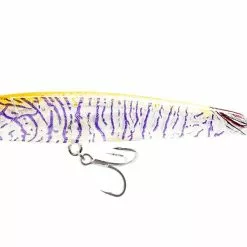 Nomad Riptide 115mm Floating Stickbait 10 Nomad Riptide 115mm Floating Stickbait -Reels Shop RIP115 F HPSRHOLOGRAPHICPURPLESHRIMP