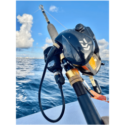 Reel Battery Small Battery Strap Cover Kit With Adapter Cord -Reels Shop Reel Battery on Boat