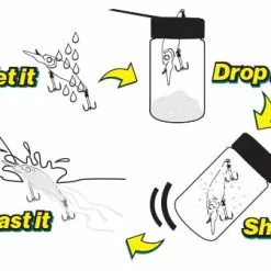 BERKLEY GULP SLIME -Reels Shop Slime diagram